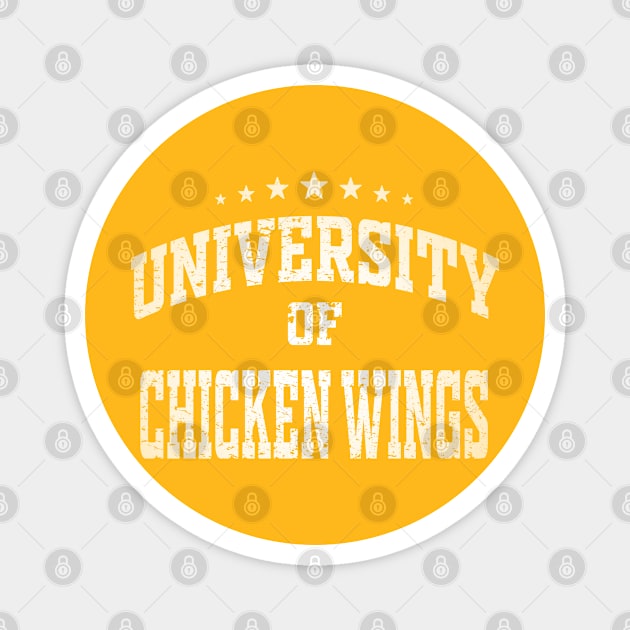 University of Chicken Wings Magnet by MulletHappens